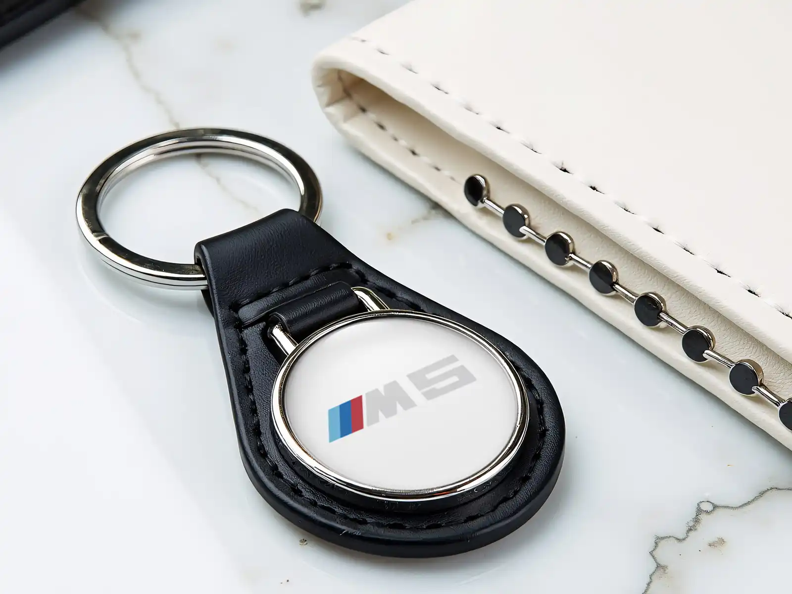 BMW Porte‑clés Cuir Pro Chic Édition Limitée